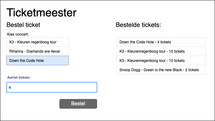 Ticketmeester